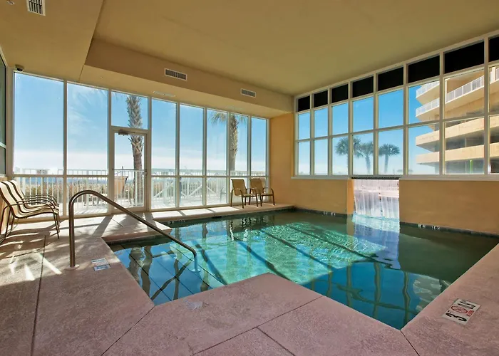 Gulf Front W Swim-through Outdoor & Indoor Pool Hot Tub And Sauna * Gulf Shores